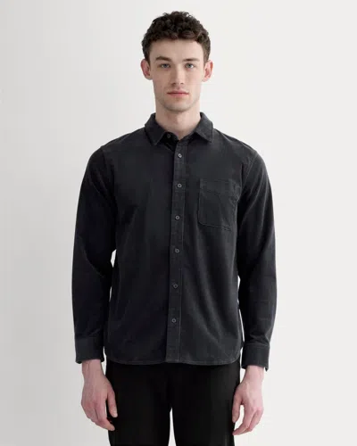 Everlane Classic Shirt In Black