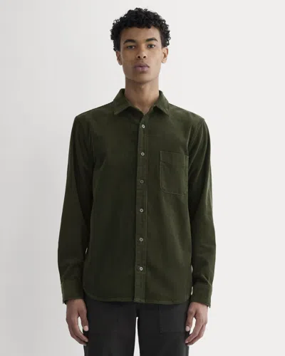 Everlane Classic Shirt In Green