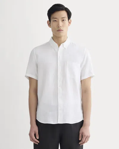 Everlane Classic Short-sleeve Shirt In White