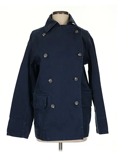 Pre-owned Everlane Coat In Blue