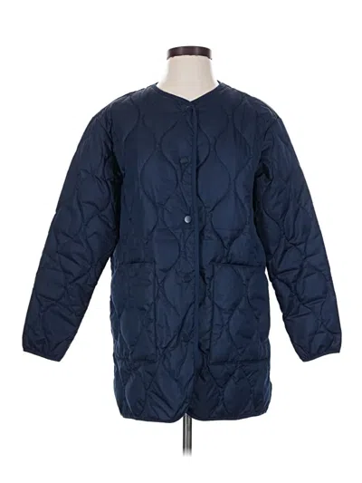 Pre-owned Everlane Coat In Blue