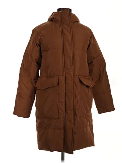 Pre-owned Everlane Coat In Brown