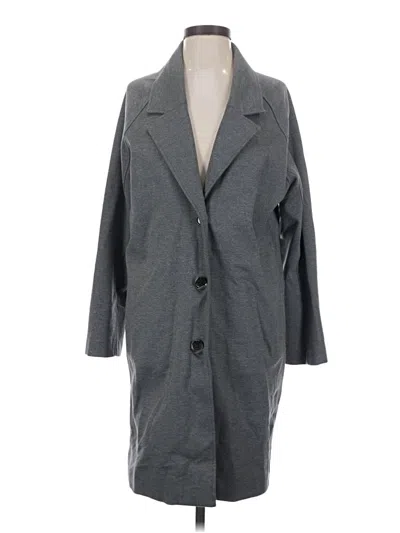 Pre-owned Everlane Coat In Gray