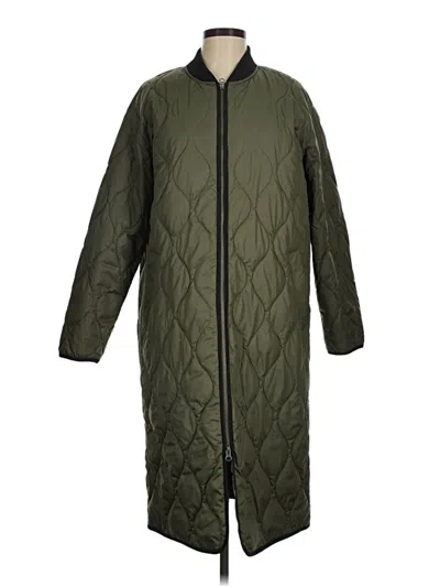 Pre-owned Everlane Coat In Green