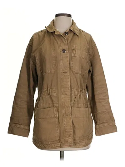Pre-owned Everlane Coat In Tan