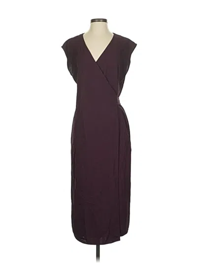 Pre-owned Everlane Cocktail Dress In Burgundy
