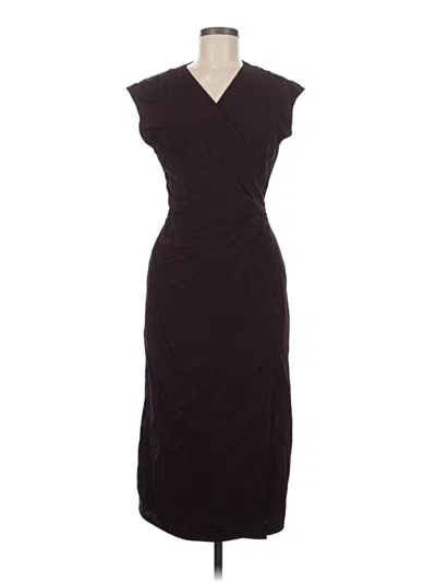 Pre-owned Everlane Cocktail Dress In Burgundy