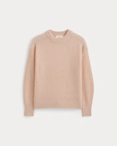 Everlane Cocoon Crew Neck Sweater In Neutral
