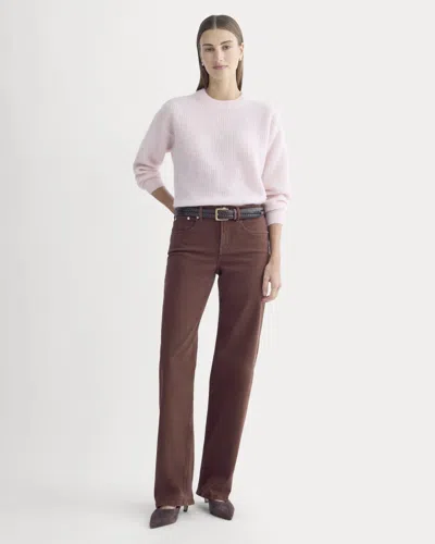 Everlane Column Jean | 33" Inseam In Bitter Chocolate In Brown