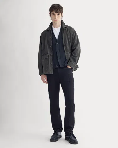 Everlane Comfort-stretch Slim-fit Jean In Black