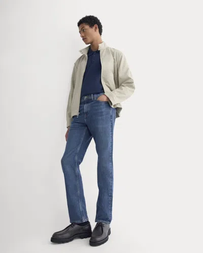 Everlane Comfort-stretch Slim-fit Jean In Dark Indigo In Brown