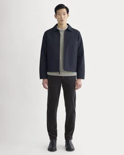 Everlane Corduroy Trouser In Graphite In Black