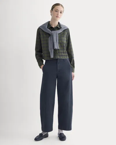 Everlane Cotton Twill Chino Pant In Navy In Blue