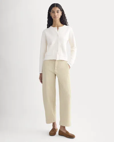 Everlane Cotton Twill Chino Pant In Peyote In Gray