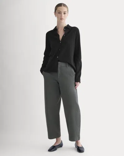 Everlane Cotton Twill Chino Pant In Slate Grey In Gray