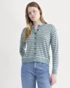 Everlane Crew Cardigan In Multi