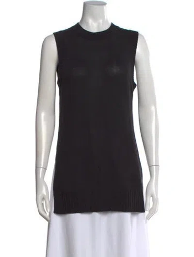 Pre-owned Everlane Crew Neck Sweater In Black