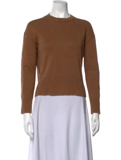 Pre-owned Everlane Crew Neck Sweater In Brown