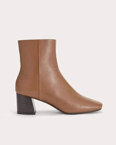 Everlane Day Boot In Saddle Brown