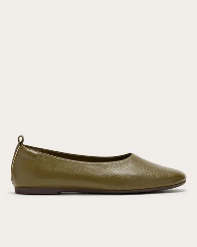 Everlane Day Glove In Birch Green