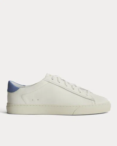 Everlane Day Sneaker In Canvas Tan/bluebell In White