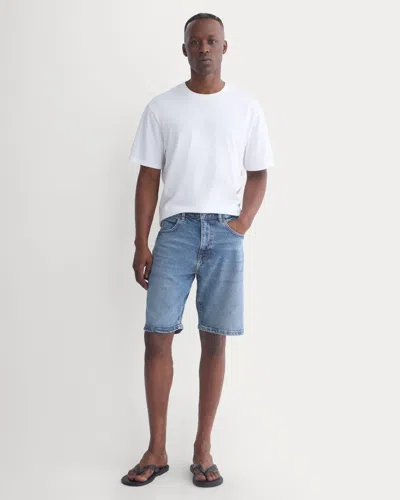 Everlane Denim Jort In Light Indigo In Blue
