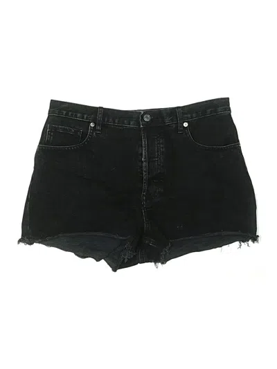 Pre-owned Everlane Denim Shorts In Black