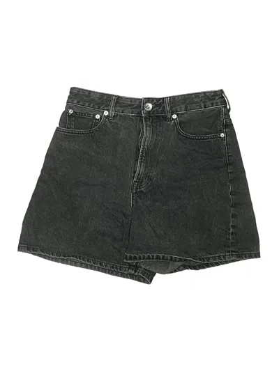 Pre-owned Everlane Denim Shorts In Black