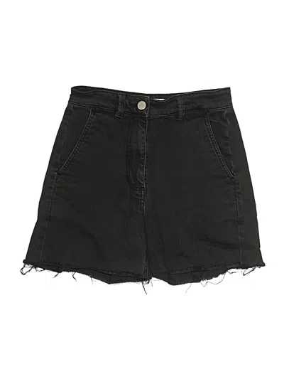Pre-owned Everlane Denim Shorts In Black