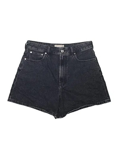Pre-owned Everlane Denim Shorts In Black