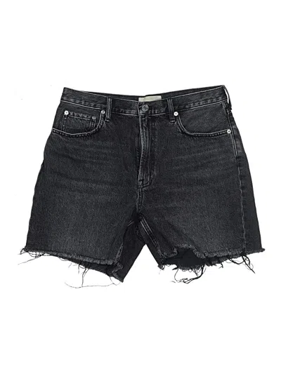 Pre-owned Everlane Denim Shorts In Black
