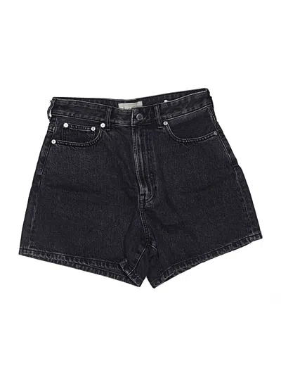 Pre-owned Everlane Denim Shorts In Black