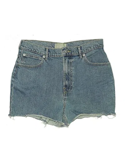 Pre-owned Everlane Denim Shorts In Blue
