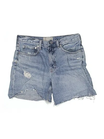 Pre-owned Everlane Denim Shorts In Blue