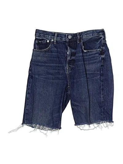 Pre-owned Everlane Denim Shorts In Blue