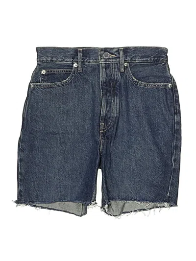 Pre-owned Everlane Denim Shorts In Blue