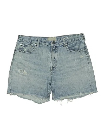 Pre-owned Everlane Denim Shorts In Blue