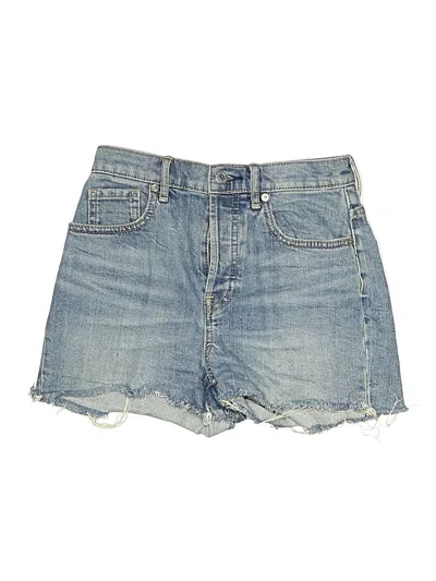 Pre-owned Everlane Denim Shorts In Blue