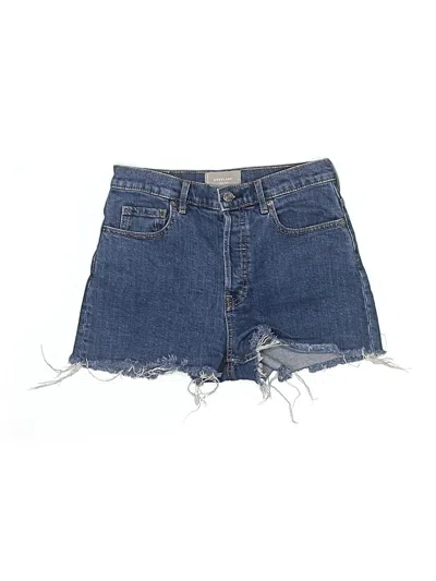 Pre-owned Everlane Denim Shorts In Blue