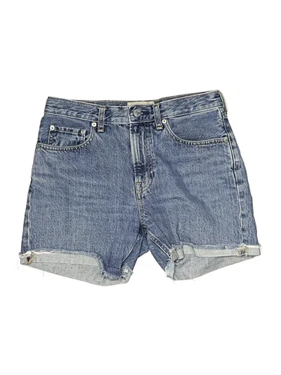 Pre-owned Everlane Denim Shorts In Blue
