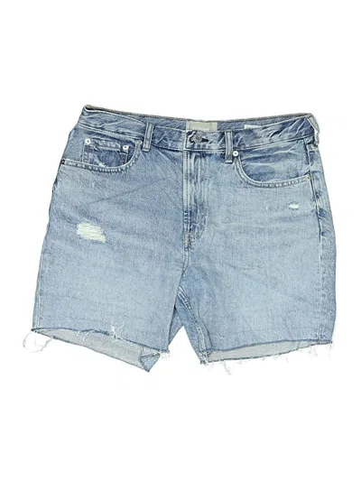 Pre-owned Everlane Denim Shorts In Blue