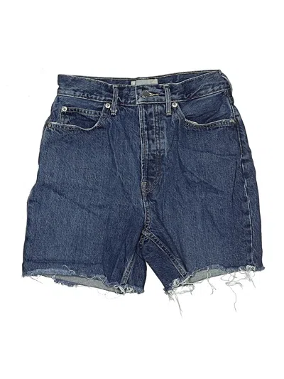 Pre-owned Everlane Denim Shorts In Blue