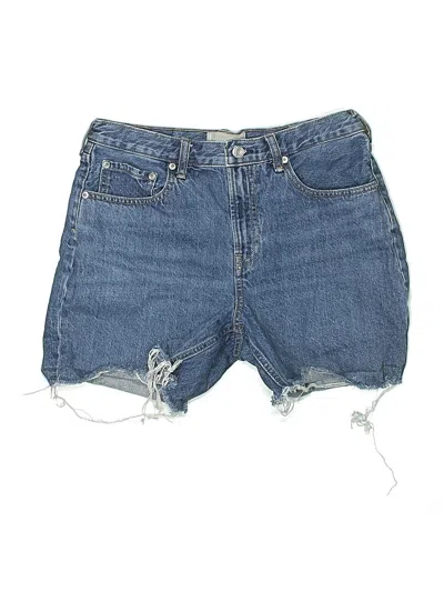 Pre-owned Everlane Denim Shorts In Blue