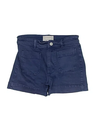 Pre-owned Everlane Denim Shorts In Blue