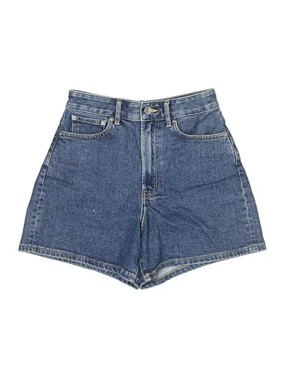 Pre-owned Everlane Denim Shorts In Blue