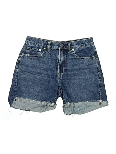 Pre-owned Everlane Denim Shorts In Blue