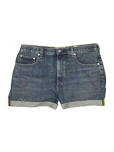 Pre-owned Everlane Denim Shorts In Blue