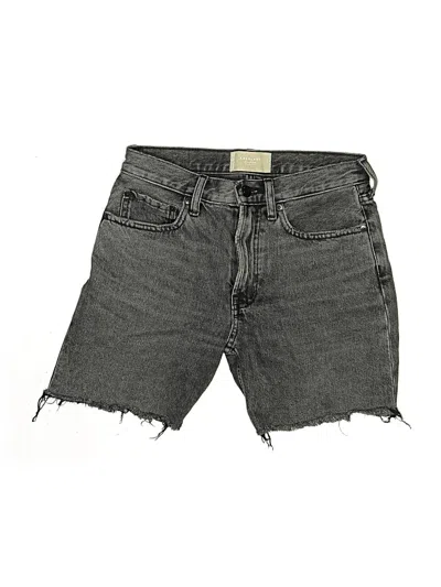 Pre-owned Everlane Denim Shorts In Gray