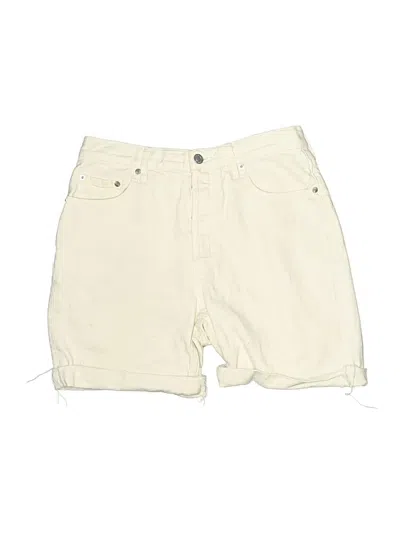 Pre-owned Everlane Denim Shorts In Ivory