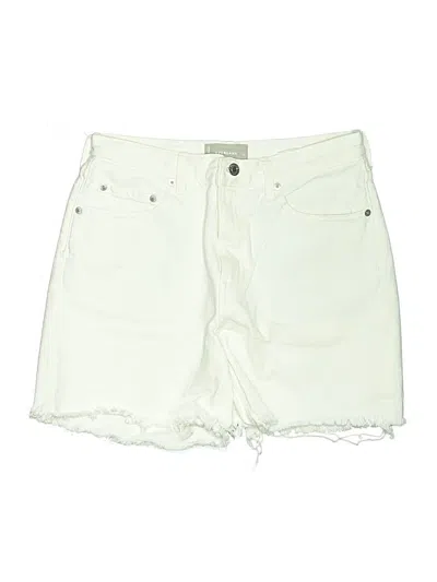 Pre-owned Everlane Denim Shorts In White